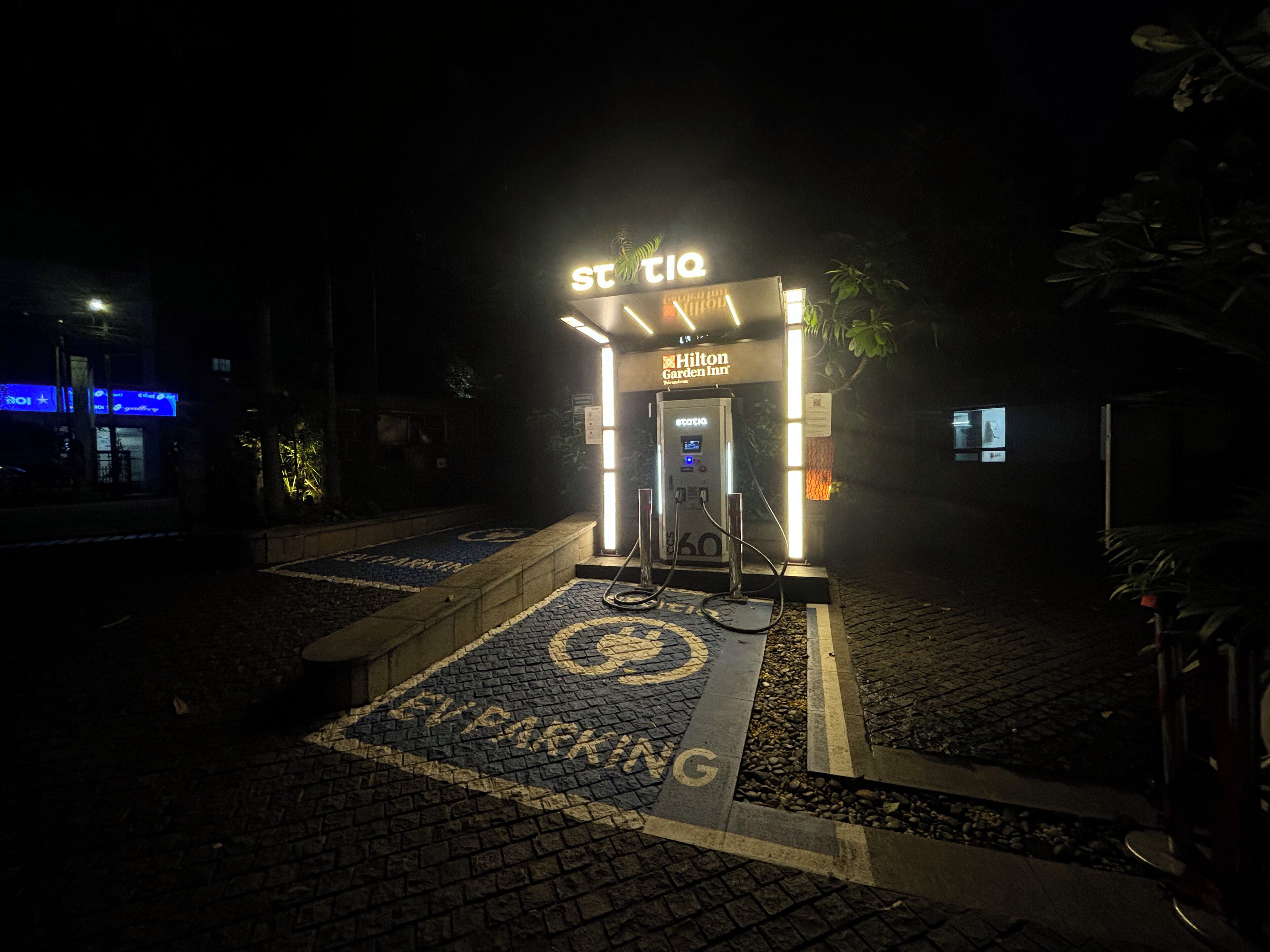 electric vehicle-charging station