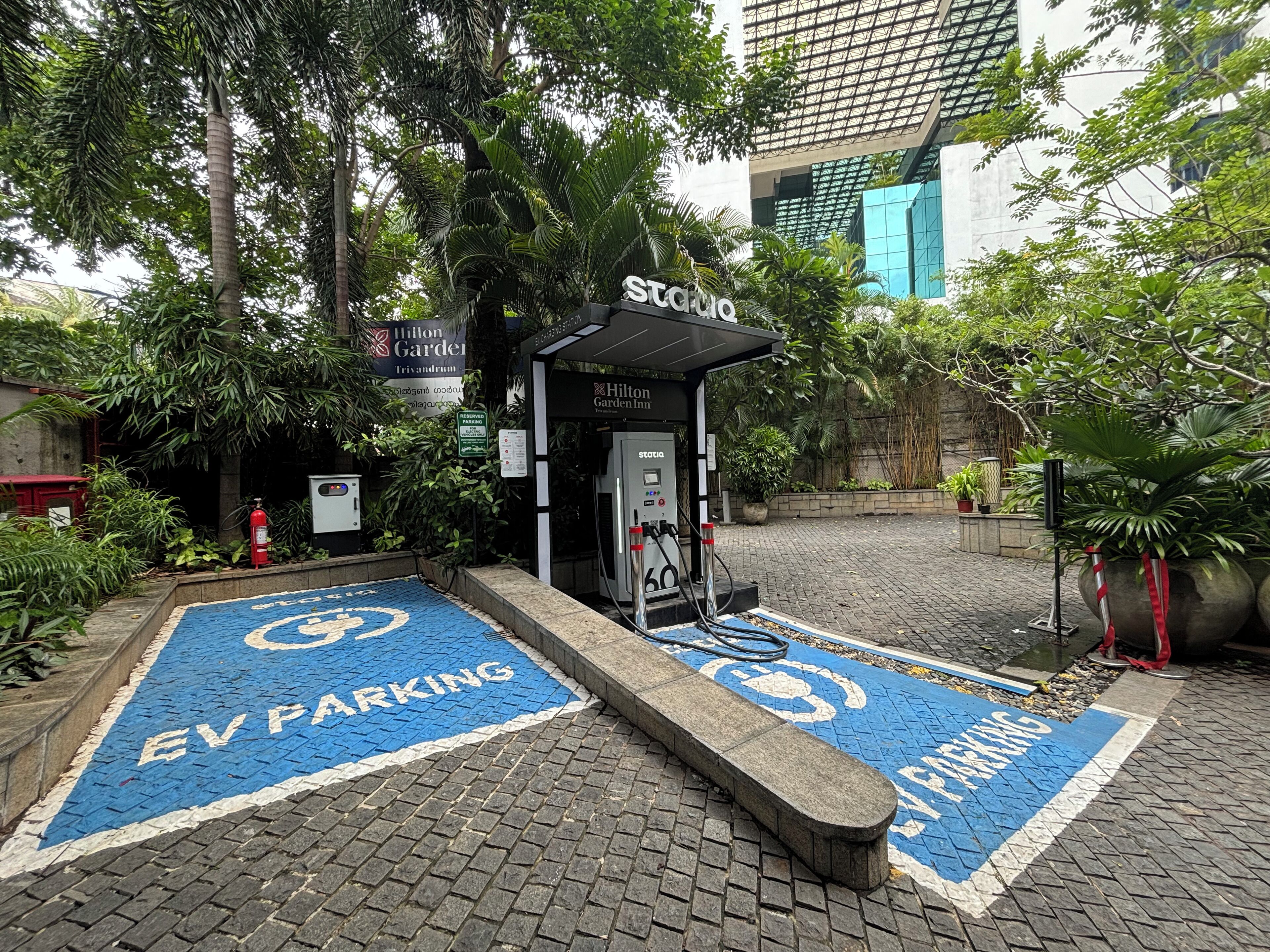 electric vehicle-charging station