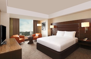Premium bedding, memory foam beds, in-room safe, desk