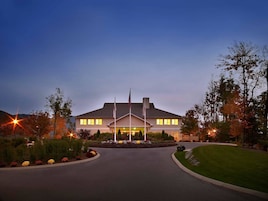 Front of property - evening/night