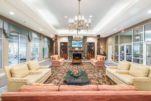 Àrea amb seients del vestíbul