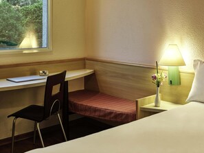 Minibar, in-room safe, desk, blackout curtains