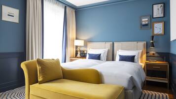 Superior Twin Room | Premium bedding, minibar, in-room safe, desk