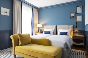 Chambre Supérieure avec lits jumeaux | Literie de qualité supérieure, minibar, coffres-forts dans les chambres