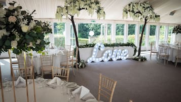Indoor wedding