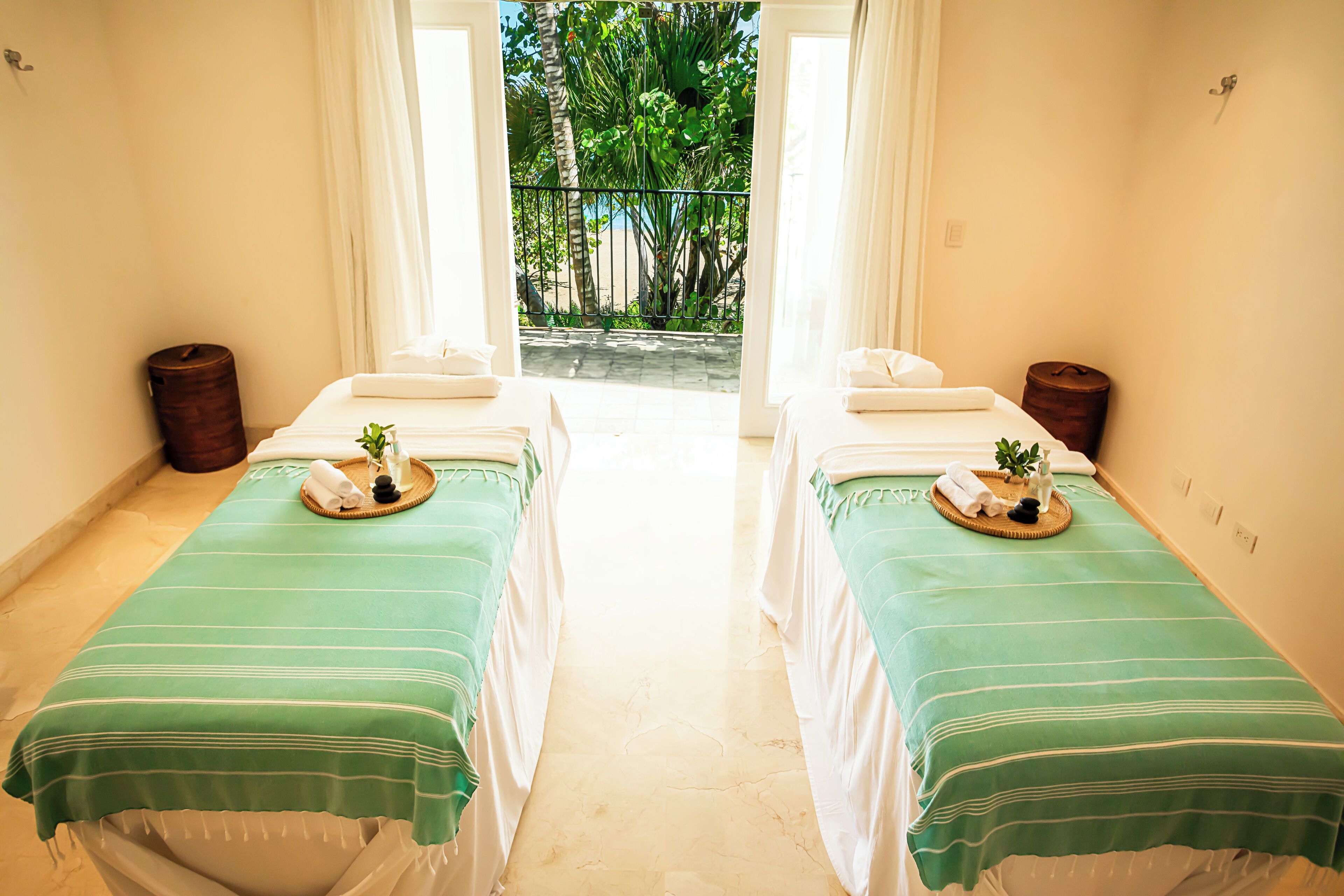 Manicures and pedicures