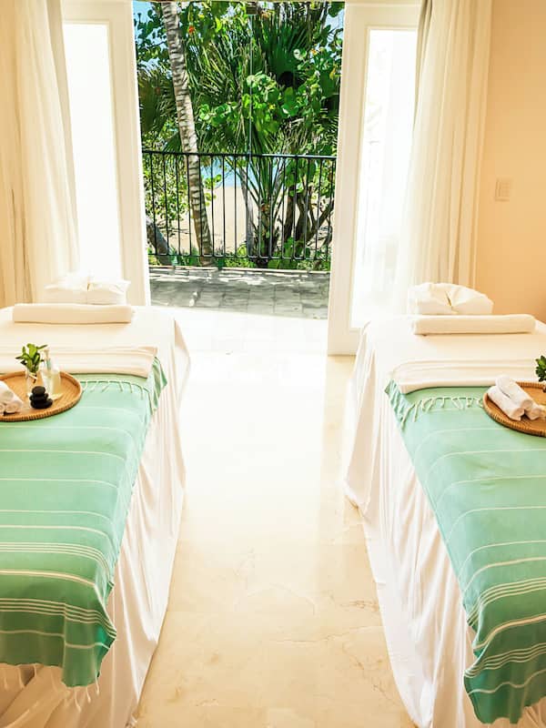 Manicures and pedicures