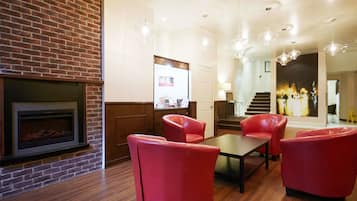 Sala de estar en el lobby