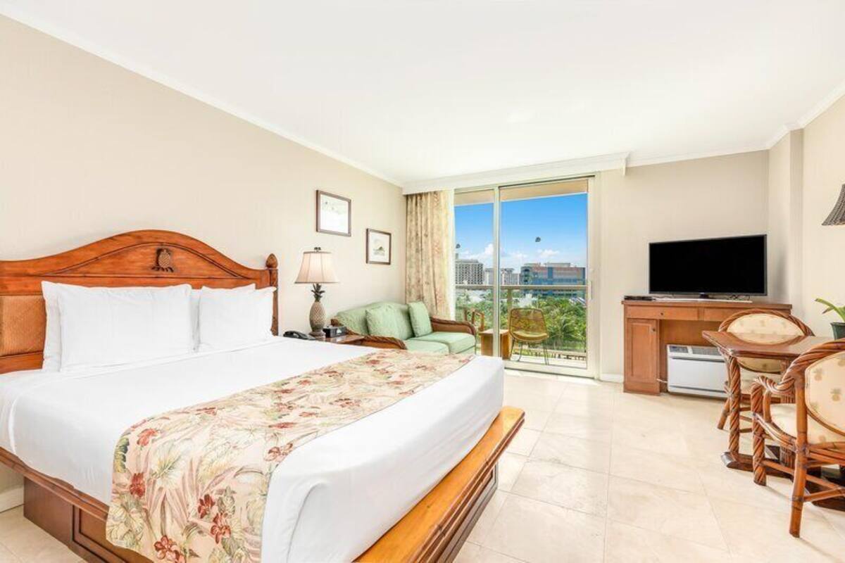 In-room safe, desk, laptop workspace, blackout curtains