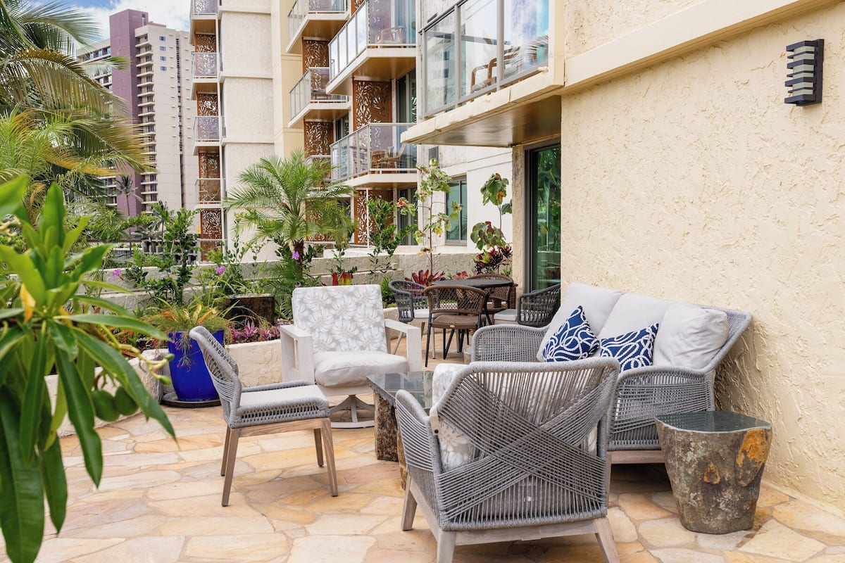Family Suite, 1 Bedroom, Kitchen, Pool View (Park & Pool Views) | View from room
