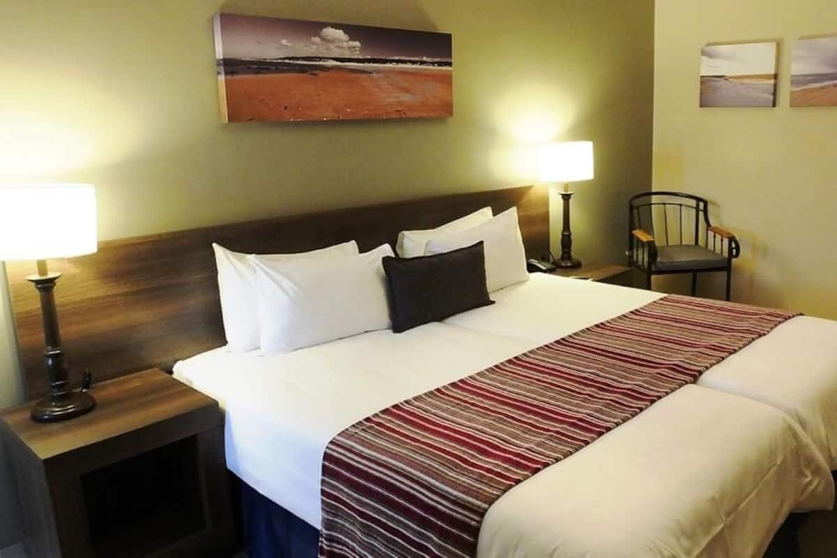 1 habitación y ropa de cama de alta calidad