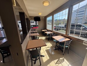 Free daily on-the-go breakfast