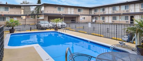 Seasonal outdoor pool