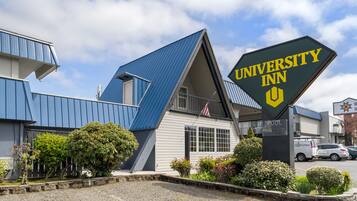 Fassade der Unterkunft