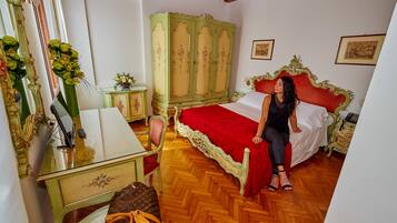 Minibar, desk, blackout drapes, soundproofing