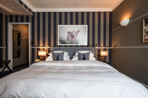Superior-Doppelzimmer | Hochwertige Bettwaren, Daunenbettdecken, kostenlose Minibar, Zimmersafe