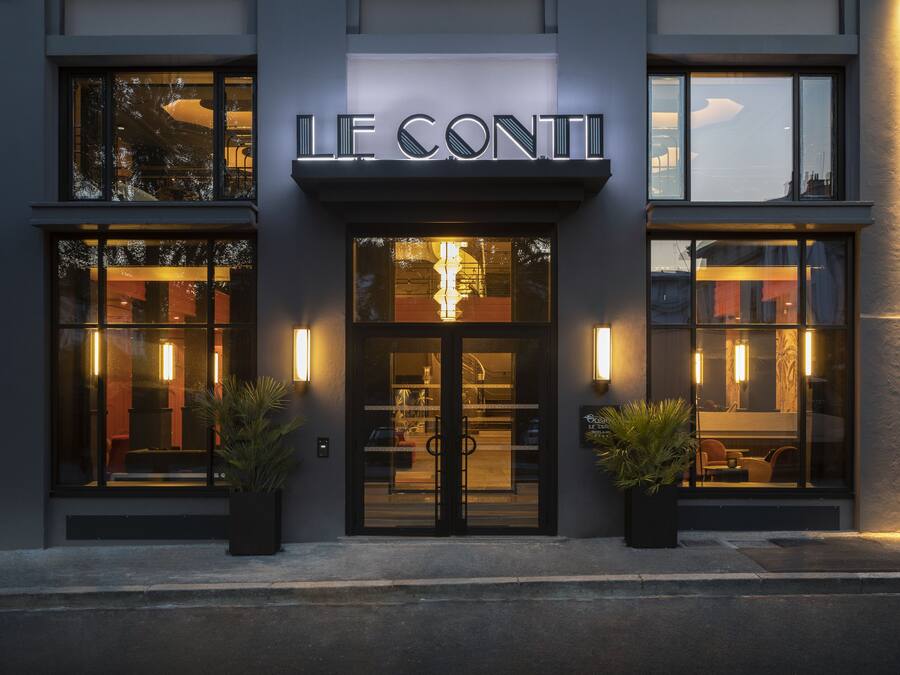 Façade de l’hébergement