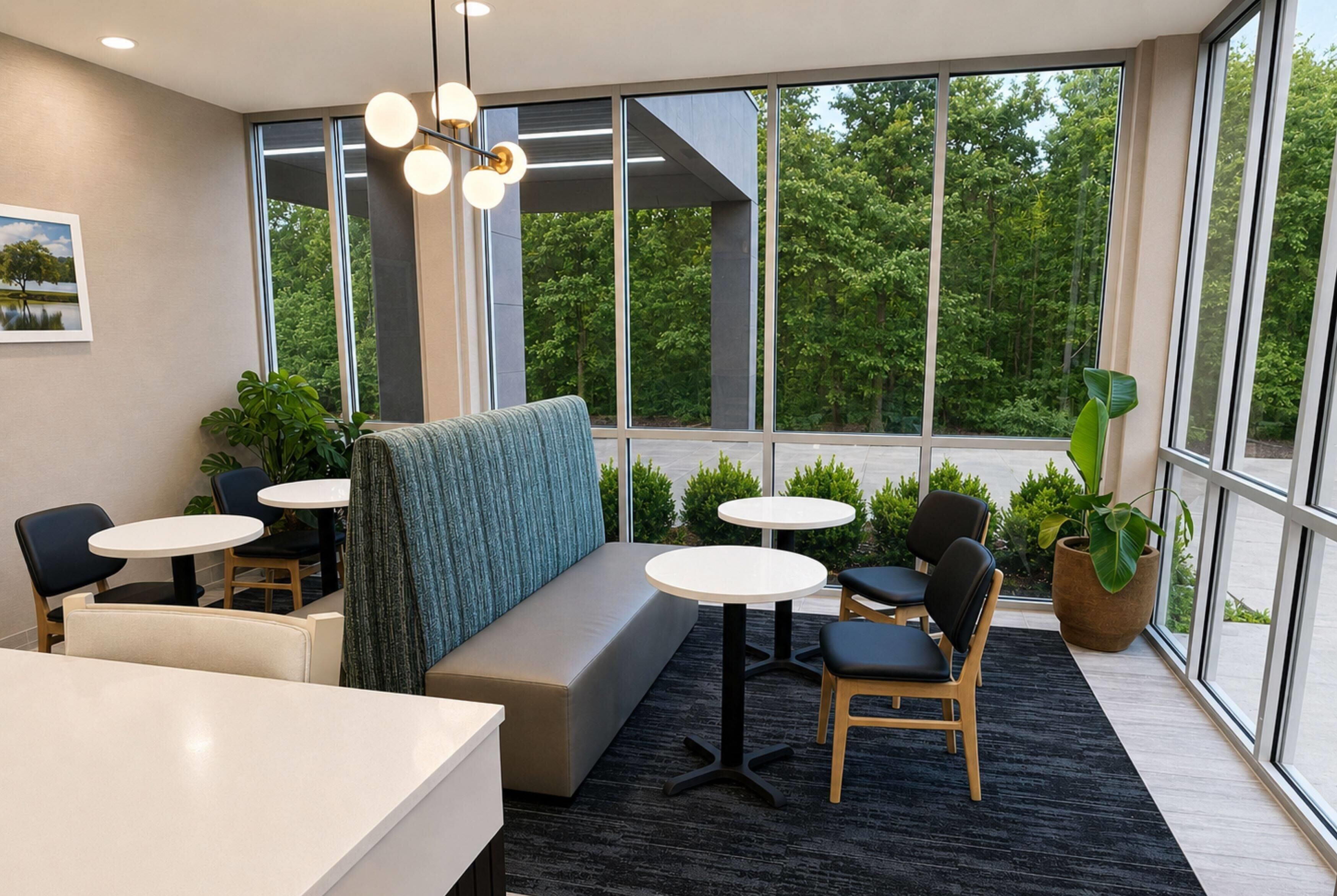 Breakfast area