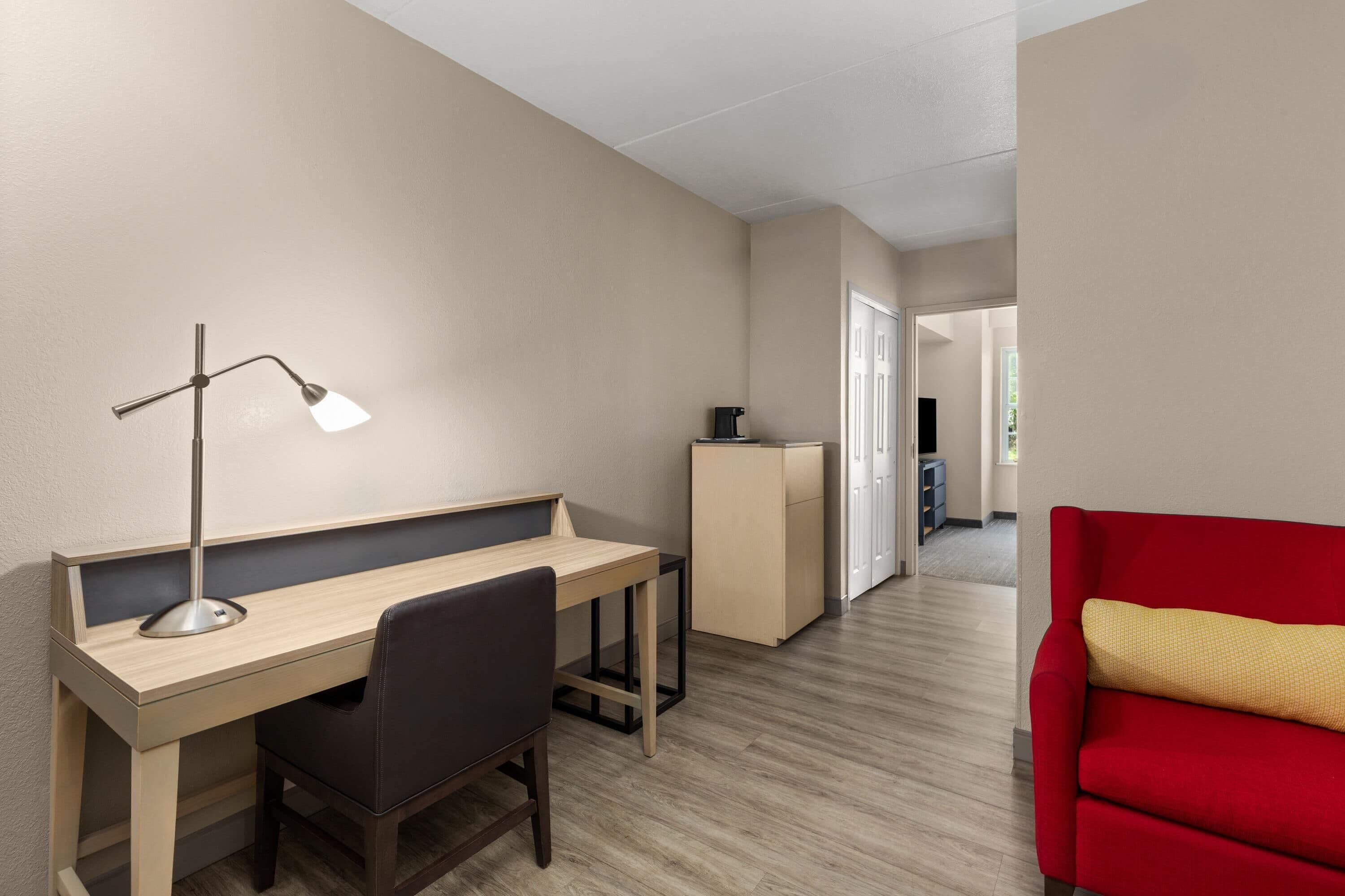 Suite, 1 King Bed, Non Smoking | Premium bedding, down comforters, pillowtop beds, desk