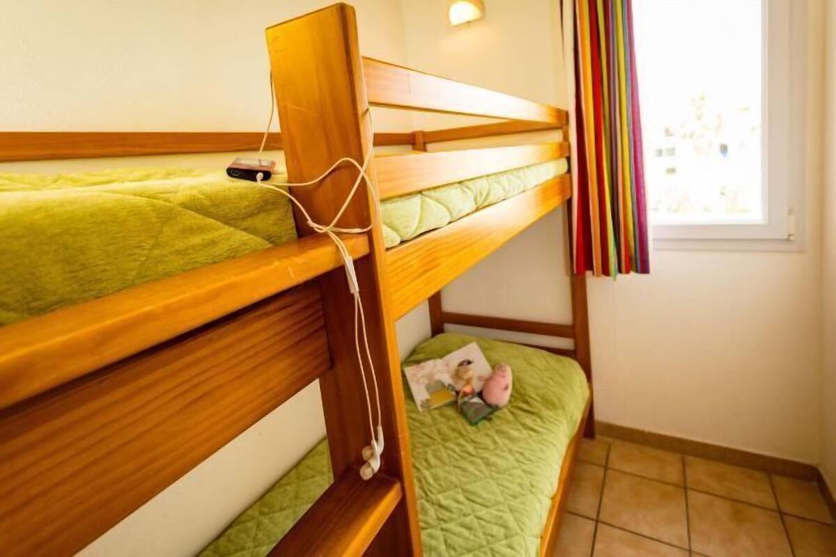 2 chambres, rideaux occultants, fer et planche Ă repasser, Wi-Fi