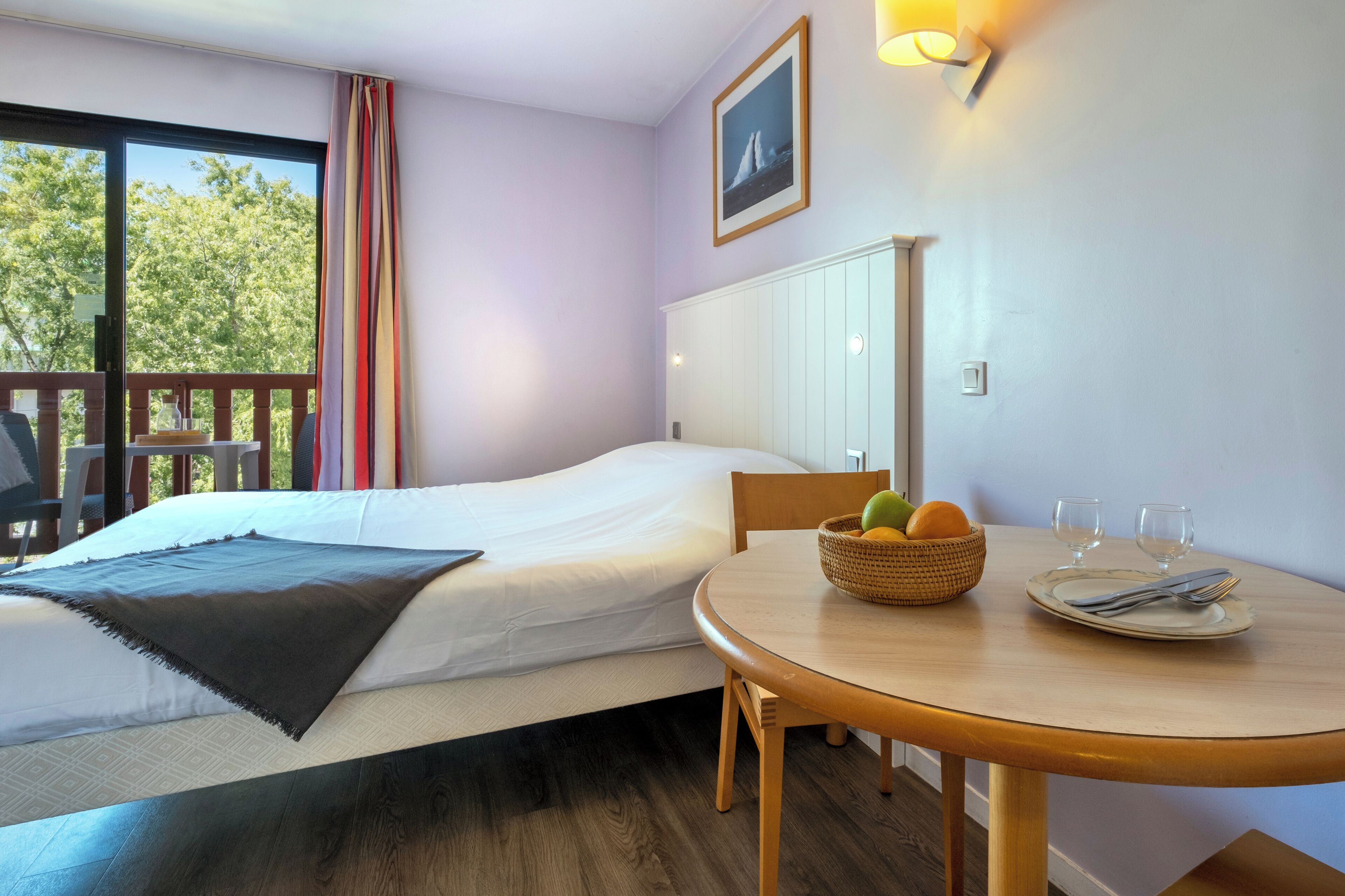 Studio 2 personnes | Két bảo mật tại phòng, màn/rèm cản sáng, phòng cách âm 