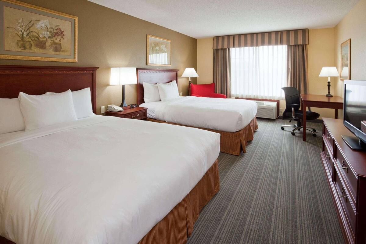 In-room safe, desk, blackout drapes, iron/ironing board