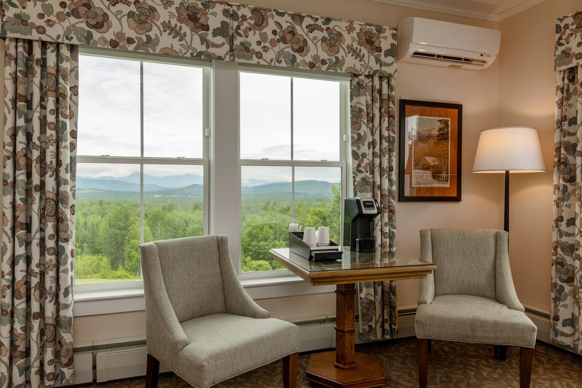 grand view queen room | premium bedding, minibar, in-room safe, blackout curtains