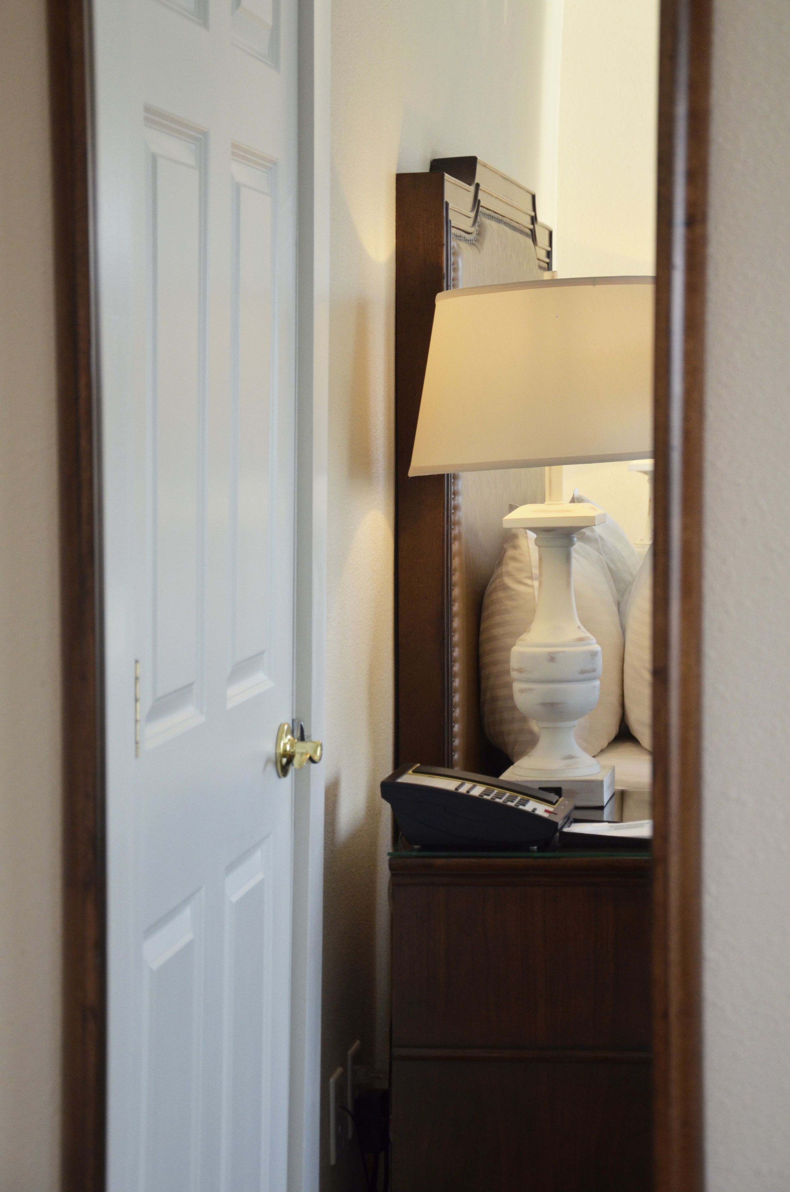 grand view queen | premium bedding, minibar, in-room safe, blackout curtains