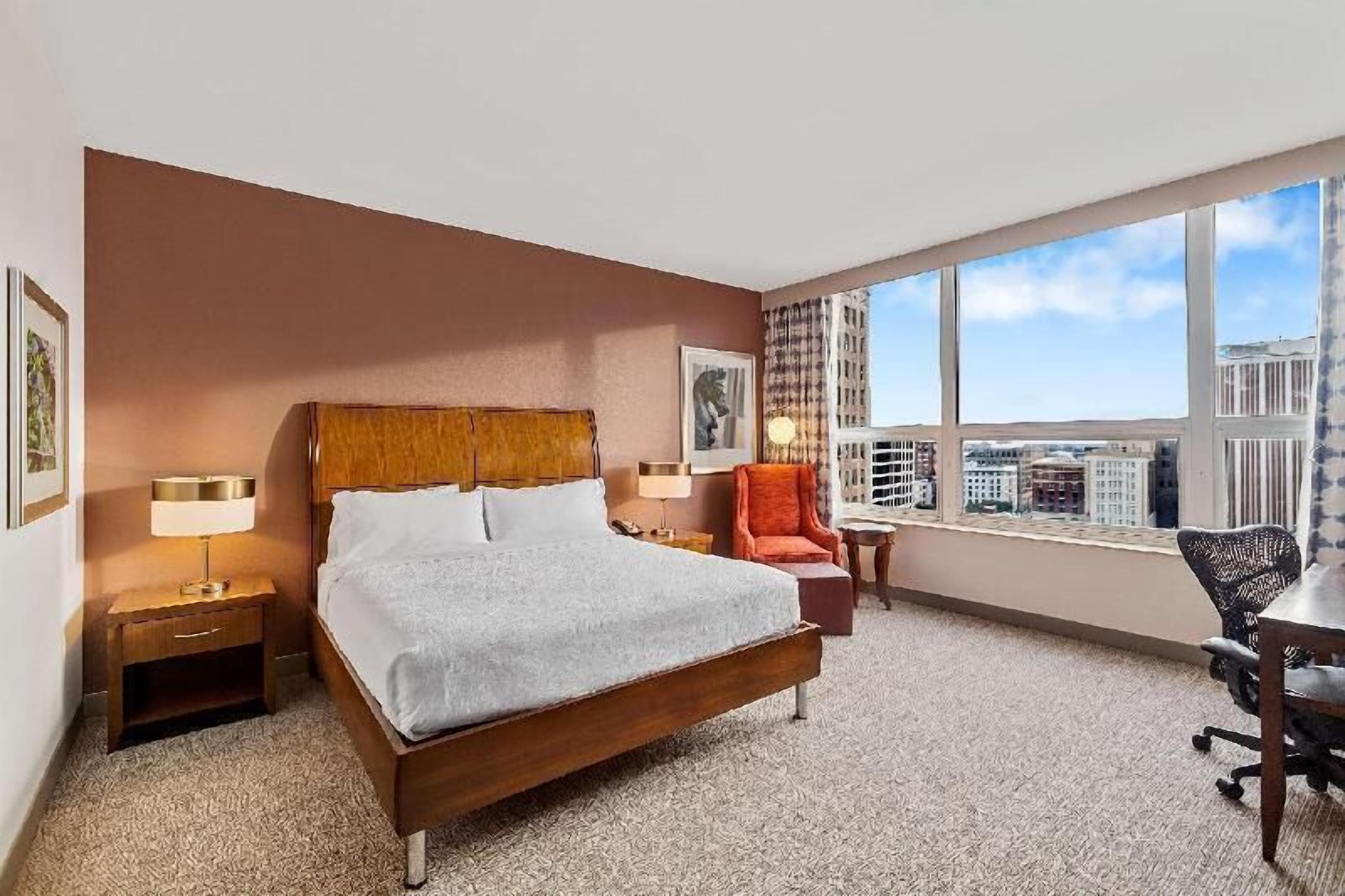 In-room safe, desk, laptop workspace, iron/ironing board