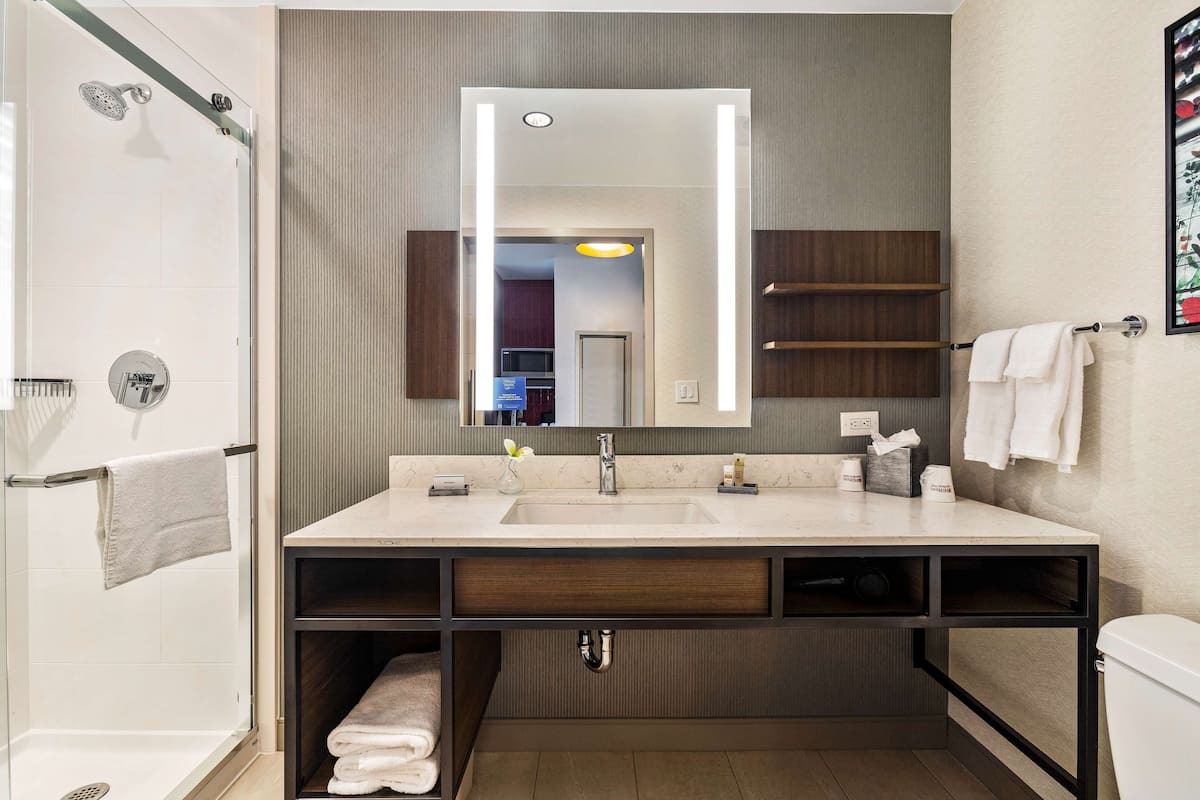 Regadera en el baño