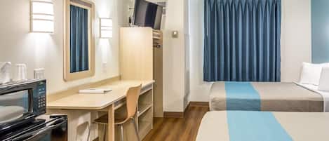 Desk, iron/ironing board, free WiFi, bed sheets