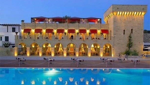 Front of property - evening/night - Messapia Hotel & Resort (Castrignano del Capo)