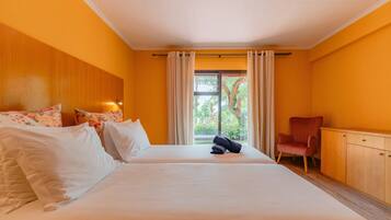 Premium bedding, free WiFi, bed sheets