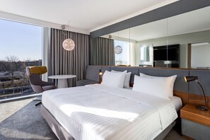 Suite, 1 Bedroom | Hypo-allergenic bedding, in-room safe, desk, blackout curtains - Radisson Blu Hotel London Stansted Airport (Bishop's Stortford)