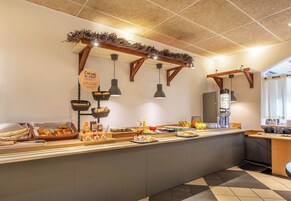 Daily to-go breakfast for a fee