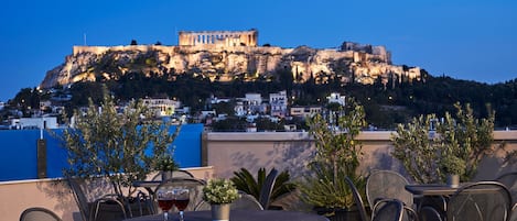 Terrasse sur le toit