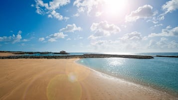 White sand