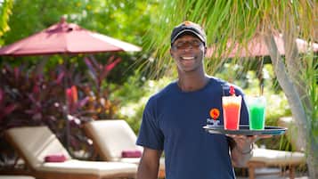 Poolside bar