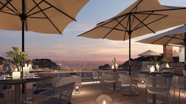 Terraza en la azotea