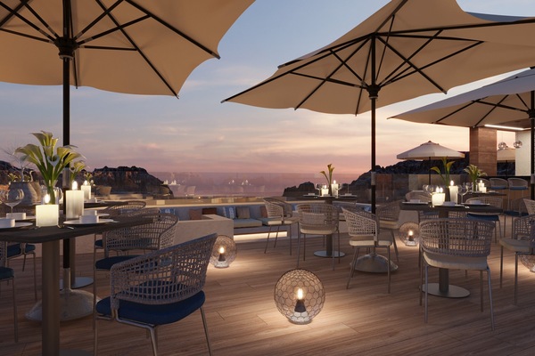 Rooftop terrace