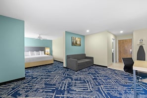Suite, 1 King Bed, Non Smoking | Premium bedding, down duvets, desk, blackout curtains - Baymont by Wyndham Grovetown Augusta (Grovetown)