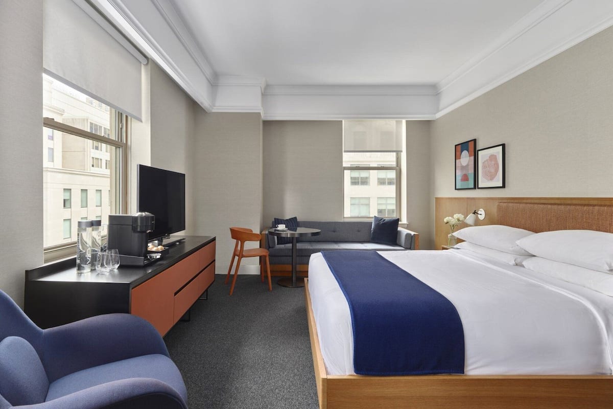 Egyptian cotton sheets, premium bedding, down duvets, pillow-top beds