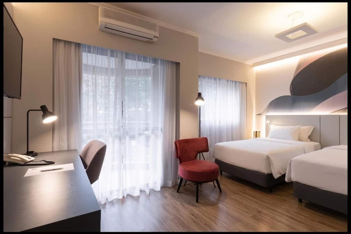 Ropa de cama hipoalergénica y minibar