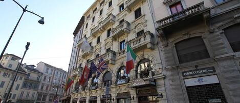 Façade de l’hébergement