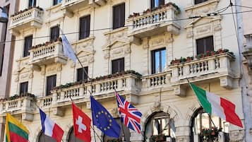 Facciata della struttura
