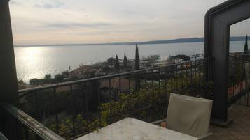 Udsigt fra overnatningsstedet