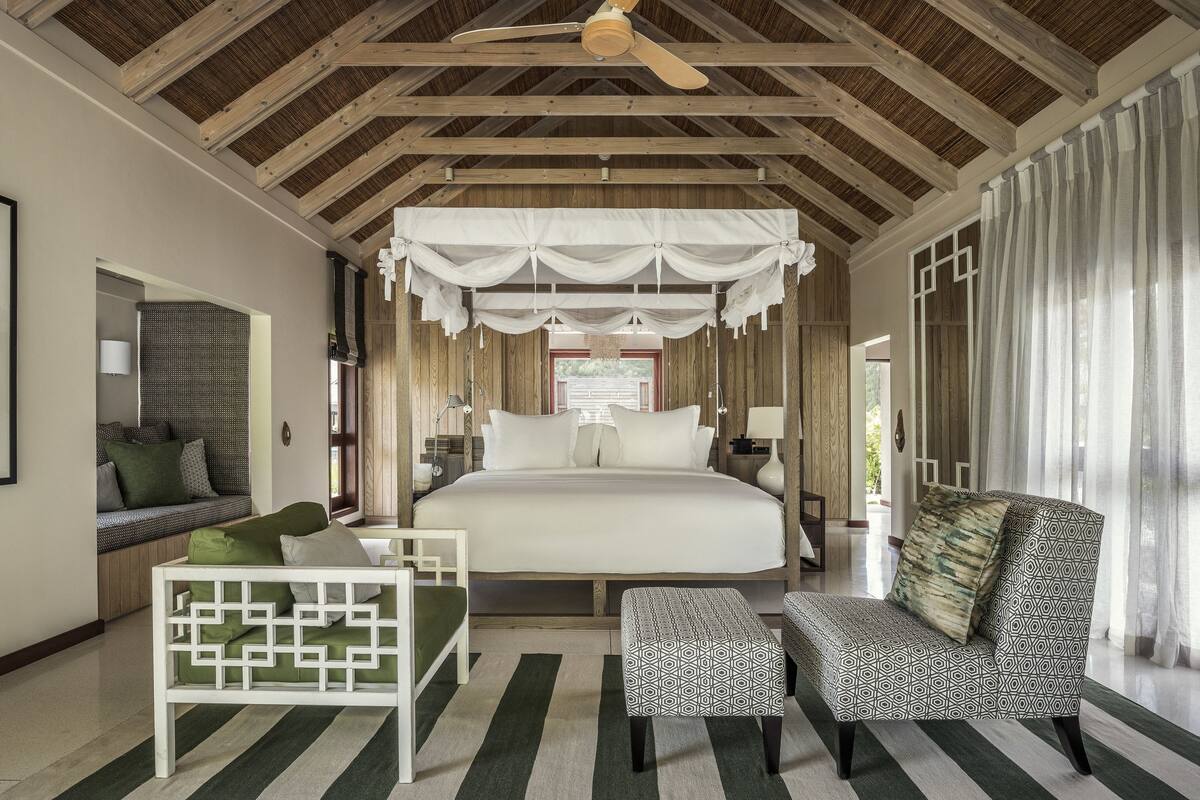 egyptian cotton sheets, premium bedding, pillow-top beds, minibar