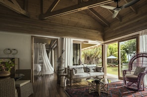 Sviitti, 1 suuri parisänky (Sunset Beach) | Egyptinpuuvillaiset lakanat, ylelliset vuodevaatteet