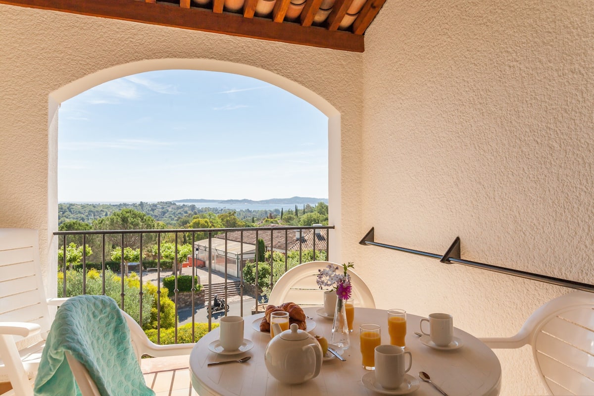 Studio 4 people - 1 sleeping alcove - Terrace or Balcony - Sea view | Balcony