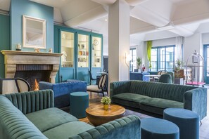 Zona de estar del vestíbulo